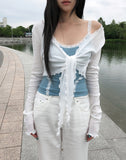 Needs Tie Bolero Cardigan