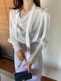 Roan Drape Shirring Blouse
