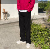 Gurkha belt semi-wide slacks