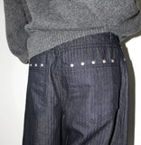 STUDDED BALLOON PANTS