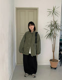 [unisex] Chute pocket two-way field jacket