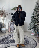Deep Knit Mixed MA-1