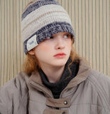 Biscuit Bokashi Knit Bucket Hat