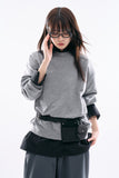 Stan round-neck loose knit