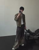 Reno Brush Wide Denim Pants