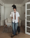 Cornell Banding Balloon Denim Pants