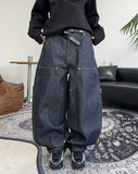 Ikan Double Knee Work Wide Denim