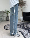 Belloz Track Walk Denim Pants