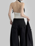 Eve Halter Cap Sleeveless