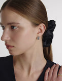 Ice Cushion (W) Wide One-Touch Earrings