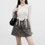 Kenna Ribbon See-Through Knitwear