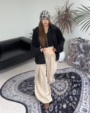 DN Fold Rivet Balloon Pants
