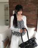 Aino Ribbed Slim Cardigan