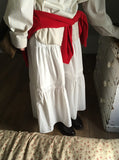 Kanzi Banding Shirring Long Skirt