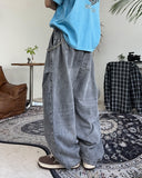 Beiner Wave Banded Denim Pants