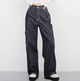 Lira denim pocket pants