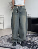 Rataep Wide Balloon Denim Pants
