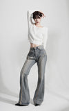 Round Twist Crop Cardigan