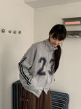 Unan Printing Track Zip-Up