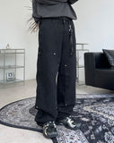 Divan Carpenter Black Denim Pants