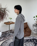 Hanen Fingerhole Hooded Knit