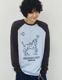 DOT PONY Vintage Raglan Long Sleeve T-Shirt