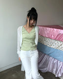 Toning Bolero Crop Cardigan