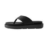Minimal double sole flip flops