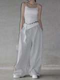 Mepho Pintuck Nylon Rivet Pants
