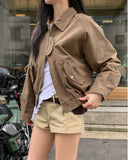 Cinder Bohemian Studded Bomber Jacket