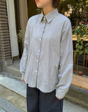 Tabin Vintage Stripe Over Long Sleeve Shirt