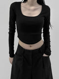 Tove Brushed Cropped T-shirt