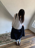Pearlenny Banding Frill Balloon Long Skirt