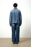 DRASTIC DAMAGE DENIM TRUCKER