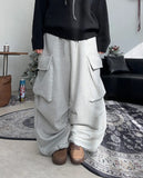 Dihen Big Cargo Wide Pants