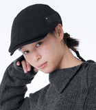 Patch wool hunting cap