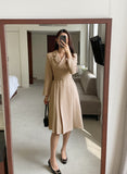 Deubelin Collar Pleated One Piece (Belt set)