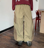 [unisex] Melamed Nylon Banding Track Wide Jogger Pants