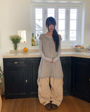 Moel Check Layered Mini One Piece