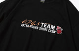 Basketball Embroidery Short Sleeve T-shirt