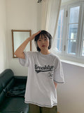 [unisex] Muho Printing Over Short Sleeve T-shirt