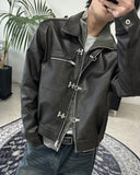 Mason Hook Leather Jacket