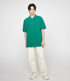 Bear Embroidery Pique Short Sleeve Tee
