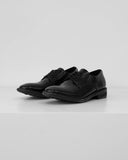 Edie leather derby shoes