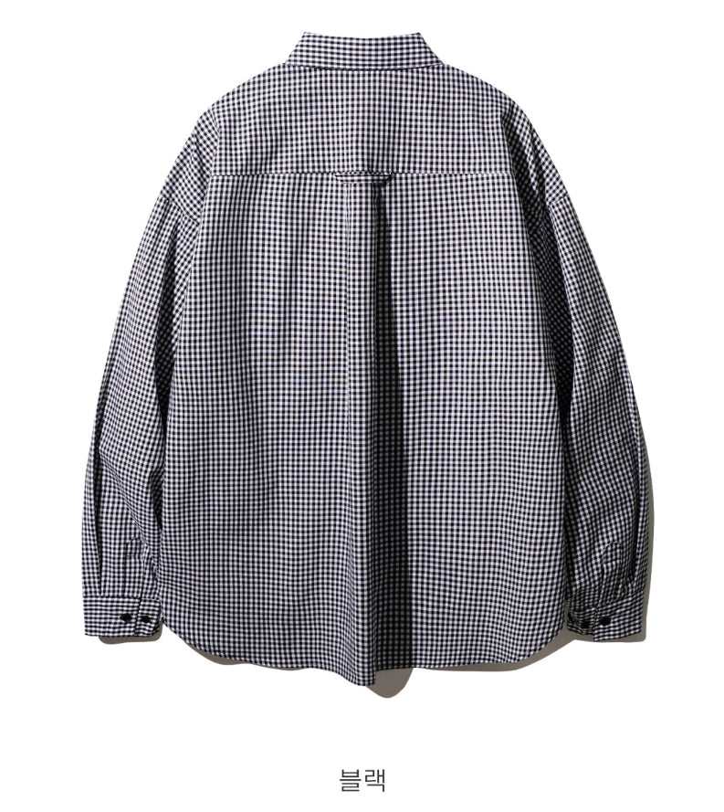 FEPLのBard Check Shirt 全3色 FEPL (ペプル) - バードチェックシャツ / Bard Check Shirt