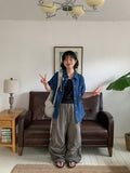 Kelgo Summer Denim Over Short Sleeve Shirt