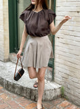 Tibel Pintuck Pleated Culottes