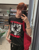 Heaven Graphic Lettering Short Sleeve T-shirt