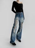 Ruth Hard Damage Denim