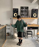 Noncoro Cable Hood Knit Cardigan